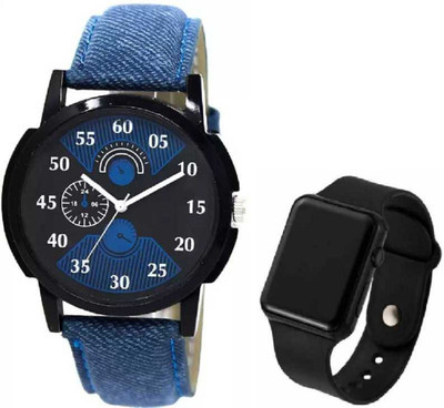 RSM 3550 stylish different colored Watch Analog-Digital Watch  - For Boys