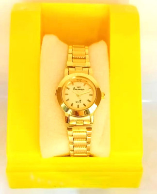 LEBRIC Swarna Lebric Golden HMTS Swarna Analog Watch  - For Women