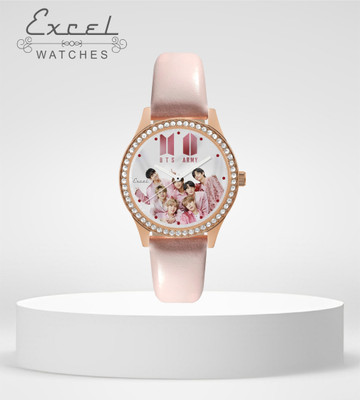 EXCEL BTS-D3 BTS Analog Watch  - For Girls