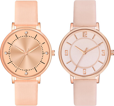 SPLAZOS MT-392 + MT-512 Trending And Functioning Round Dial Combo Of 2 Leather Watch For Women Analog Watch - For Girls SPLAZOS MT-392 + MT-512 Trending And Functioning Round Dial Combo Of 2 Leather Watch For Women Analog Watch - For Girls