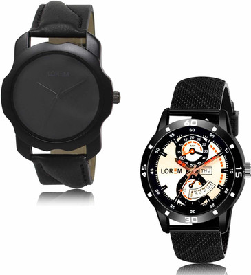 LOREM OE-LR22-LR56 Analog Watch  - For Men