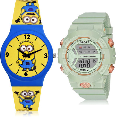 TIMOXIDE CM701-DG35 Analog-Digital Watch  - For Boys