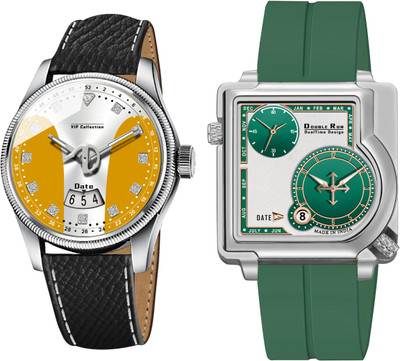 RegalHands A luxurious fusion of Analoge Watch and classic leather craftsmanship.-10011 Analog Watch  - For Men