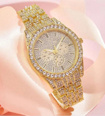 GooodTime Golden iik dimond 3421 Golden iik dimond 3421 analog Analog Watch  - For Men
