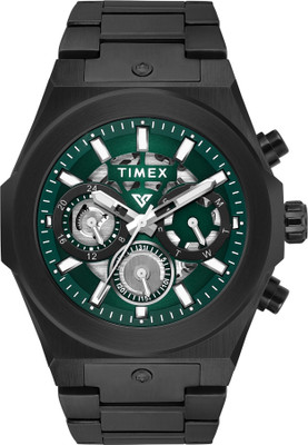 TIMEX TWEG26102 TIMEX Vector Green Round Dial Analog Watch  - For Men