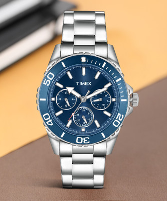 TIMEX Multi Function Blue Dial Analog Watch  - For Men