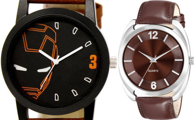 TVILLA Brown Stylish Dial MZ-LR79 Analog Watch  - For Men