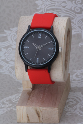 ZANZEER Amazing Colorful Big Dial Round Case Slim Fit Silicone Belt Amazing Colorful Big Dial Round Case Slim Fit Silicone Belt Analog Watch  - For Men
