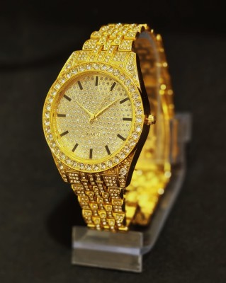 RENAISSANCE TRADERS luxury gold daimond Analog Watch  - For Men