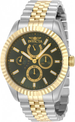 INVICTA 49539 Specialty Quartz Green Dial Analog Watch  - For Men
