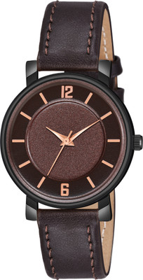 KIARVI GALLERY New Attractive Round Antic Dial Leather Strap Analog Watch Analog Watch  - For Women