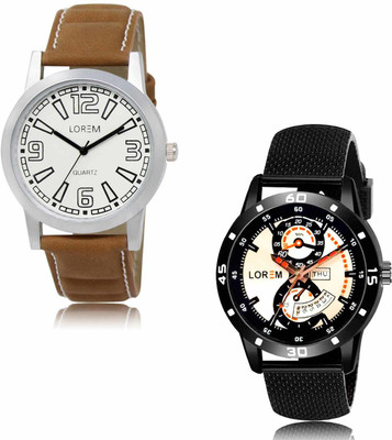 LOREM OE-LR15-LR56 Analog Watch  - For Men