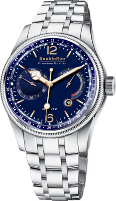 DoubleRun Analog Watch  - For Men