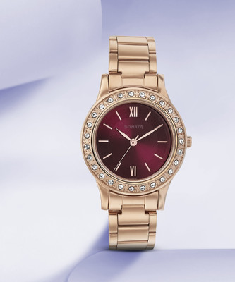 SONATA NP8123WM02 Sonata Blush it up Analog Watch  - For Women
