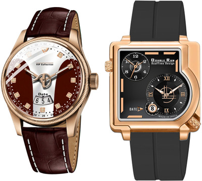 RegalHands A luxurious fusion of Analoge Watch and classic leather craftsmanship.-10011 Analog Watch  - For Men