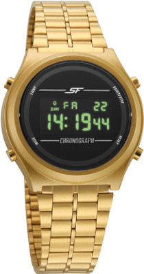 SONATA SF Cirquel Sonata SF Cirquel Black Round Dial Digital Men's Watch / Digital Watch  - For Men
