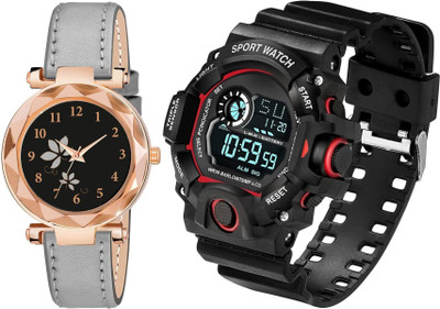 exactor Premium Stylish Casual & Formal Wear Watch Analog-Digital Watch  - For Women