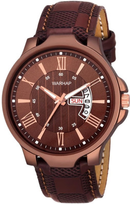 WARHAP 01 ALL Brown Day and Date Unique New Analog Watch  - For Boys