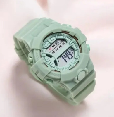 NKBB TRADERS DIGITAL WATCH GREEN STRAP Digital Watch  - For Men & Women