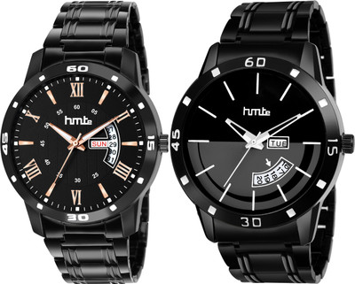 hmte HM-607872 Day&Date Series Analog Watch  - For Men