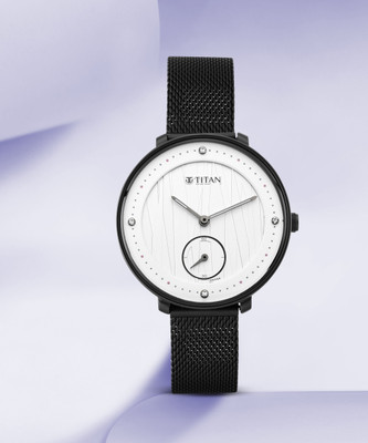 Titan NQ2651NM01 Neo Ladies V Analog Watch  - For Women