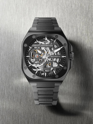 French Connection FCA15BM Stylish Automatic Watch – Daily Wear & Gift Ready Analog Watch  - For Men