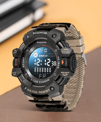 Roadster Camouflage Sports Multi-Functional Boys Digital Watch  - For Men