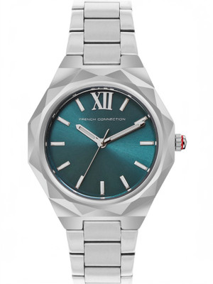 French Connection 3 Hands Sunray Dial Mineral Glass Analog Watch  - For Women