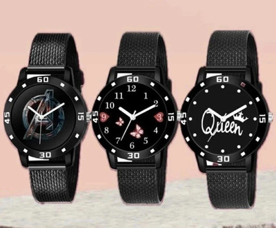 SUBERA Couple Combo girls watch combo 1 Analog Watch  - For Girls