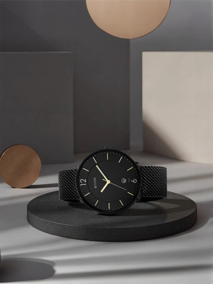 Titan 1849NM02 Neo Black & Gold Analog Watch  - For Men