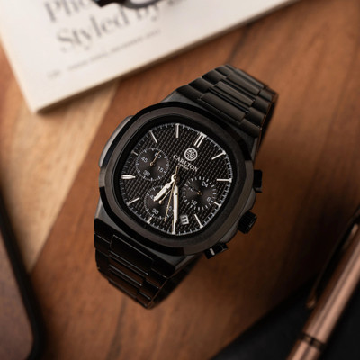 CARLTON LONDON CLSDBLKM Parker Analog Watch  - For Men