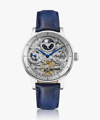Ingersoll I07702 Automatic silver Skeleton Dial With Lifetime Warranty Analog Watch  - For Men