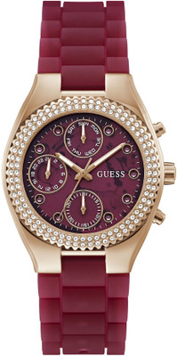 GUESS Multifunction Purple Dial Analog Watch  - For Women