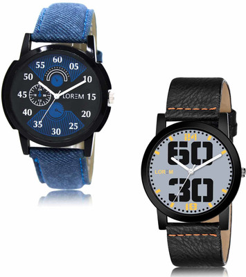 LOREM OE-LR02-LR47 Analog Watch  - For Men