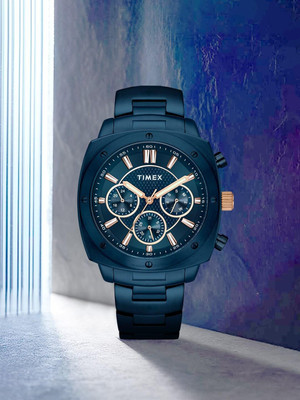 TIMEX Multifunction Dark Blue Dial Analog Watch  - For Men