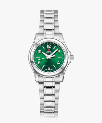 Swiss Military by Chrono SM34003.24 Swiss Made Green Dial Analog Watch  - For Women