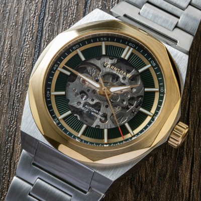 Earnshaw Clark Skeleton Automatic Clark Skeleton Automatic Analog Watch  - For Men