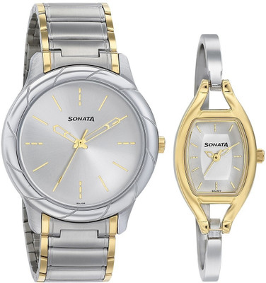 SONATA Pair 2.0 Analog Watch  - For Couple