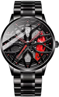 Gyro Spinner Analog watch GW-101 Car Wheel Series Analog Watch  - For Boys