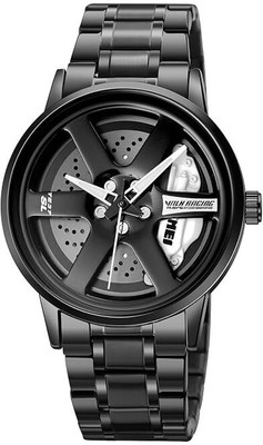 Om Collection Thar Gyro Wheel Watch Car Wheel Analog Watch  - For Men