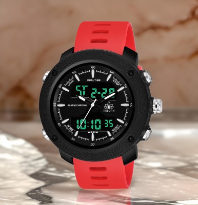 Eagle fly REBORN 9063 DUALTIME REBORN Men Digital Watch Sports Waterproof Military Men Watches Analog-Digital Watch  - For Men