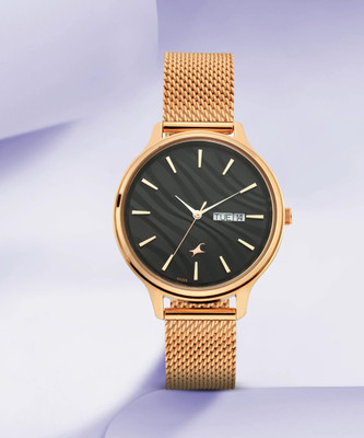 Fastrack NP6207WM01 Ruffles Analog Watch  - For Women