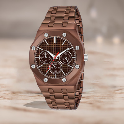 Trex 07 Slim Stylish Casual Bronze Color Trending Luxury Watch Analog Watch  - For Men