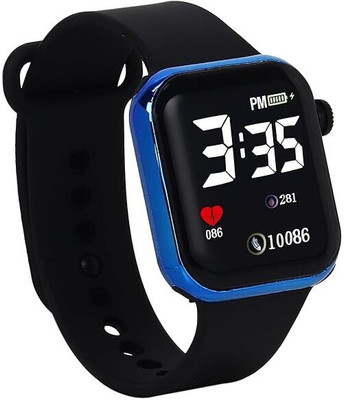 MVS Digital Dial Smart Design LED Display Kids Watch for Boys&Girls (Age 4-15 Years) Digital Dial Waterproof Smart Design Led Display Kids Watch Digital Watch  - For Boys & Girls