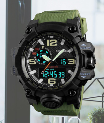 Diaggro 1155 The New 1155 Green Analog-Digital Sports Watch, a must-have Analog-Digital Watch  - For Men