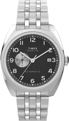 TIMEX TW2W58800UJ Marlin Black Tonneau Dial Analog Watch  - For Men