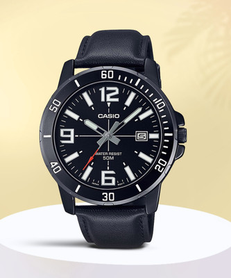 CASIO MTP-VD01BL-1BVUDF Enticer Men Analog Watch  - For Men