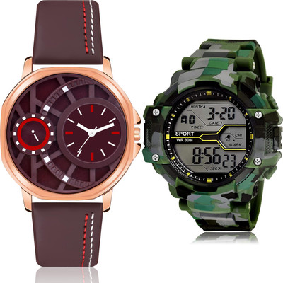 TIMOXIDE BM48-BC17 Analog-Digital Watch  - For Men