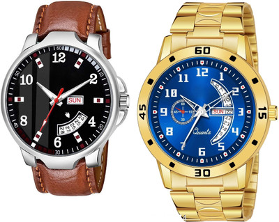 Caihong BRN-7-AND-GOLD-4 Analog Watch  - For Men