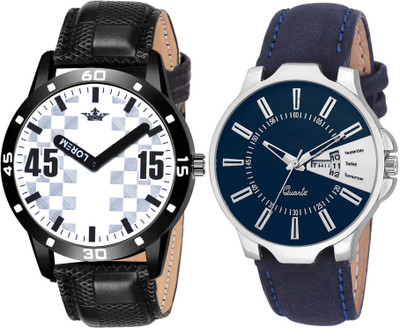Naavli LR23_Combo_LR58 Analog Watch  - For Men & Women
